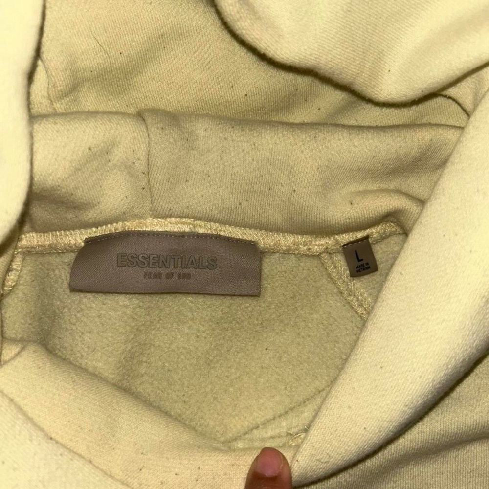 Essentials Fear Of God Pullover Hoodie size large - Picture 3 of 6